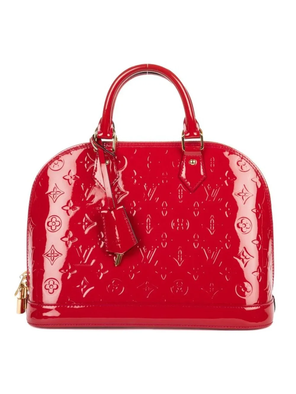 Louis Vuitton Alma Pomme D'amour Monogram Vernis Handbag